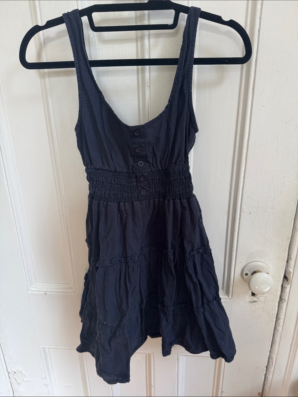 Urban Outfitters black dress with elastic waist